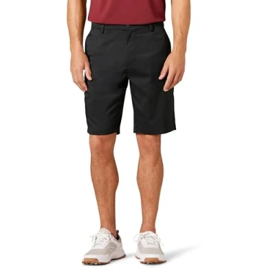 Abbildung von Amazon Essentials Herren 25 cm Lange Cargo Golfshorts mit klassischer Passform (erhältlich in Big &amp; Tall), Schwarz, 42W