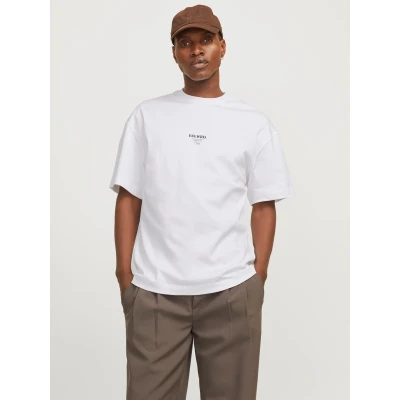 Abbildung von Jack &amp; Jones Rundhalsshirt &quot;JJEURBAN EDGE STUDIO TEE SS O NECK NOOS&quot;, mit Front und Back Print