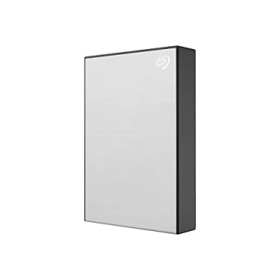 Abbildung von Seagate externe HDD Festplatte One Touch 1TB silber, schwarz