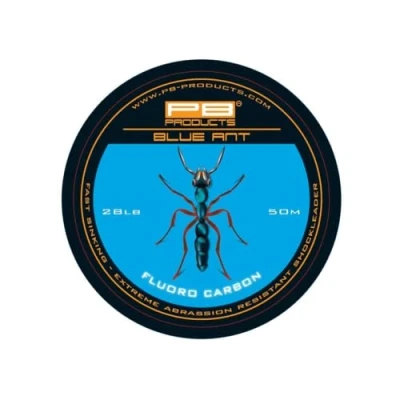 Abbildung von PB Products Blue Ant Fluoro Carbon 50m (28lb) Karpfen Vorfachmaterial