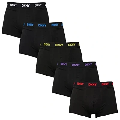 Abbildung von DKNY Herren Trunks Scottsdale 5er Pack Schwarz