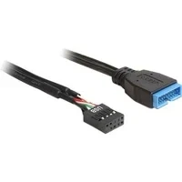 Abbildung von USB 2.0 Adapterkabel, 9 Pin Header Buchse &gt; 3.2 Stecker