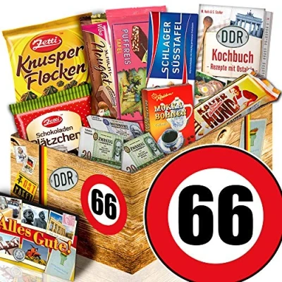 Abbildung von Geschenk zum 66. Geburtstag/Schokoladenbox DDR/Geschenke 66 Geburtstag Mann
