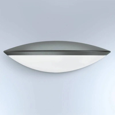 Abbildung von Steinel Connect LED Außenleuchte L 825 SC, smarte Außenwandleuchte, Bewegungsmelder, dimmbar, bedienbar per App, Zeitplan, 9.7 W, 3000 K, Anthrazit