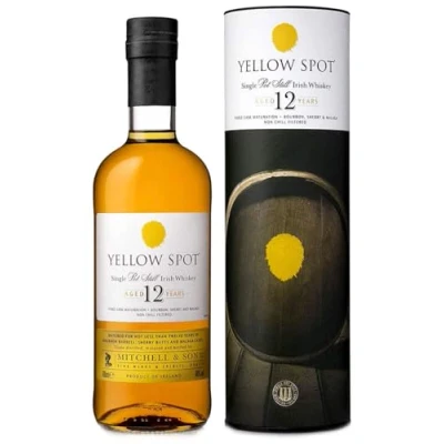 Abbildung von Yellow Spot 12 Jahre Whiskey Ausdrucksstarker mit markantem Charakter und dezent süßlichem Nachklang aus Irland 1 x 0,7 l