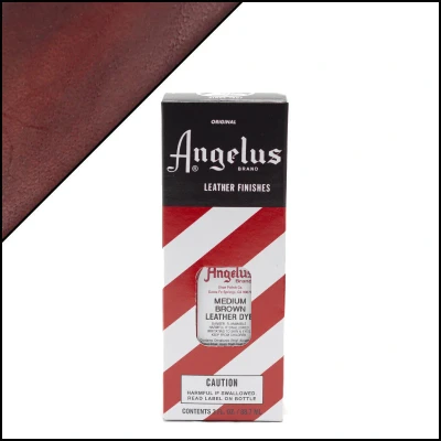 Abbildung von Angelus Leather Dye Medium Braun 88ml