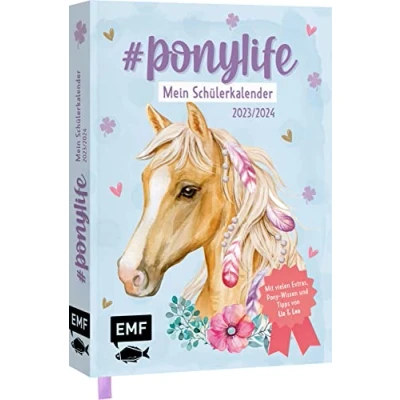 Abbildung von # ponylife Mein Schülerkalender 2023/2024: Der Schulplaner für alle Pferde Fans Mit vielen Extras, praktischem Pony Wissen und Tipps von Lia Lea