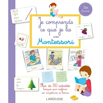 Abbildung von Mon cahier Montessori je comprends ce que lis