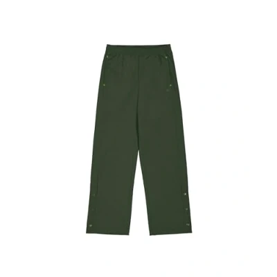 Abbildung von Champion TECH Straight Pants Stoffhose, Damen, Größe: XS, Dark green