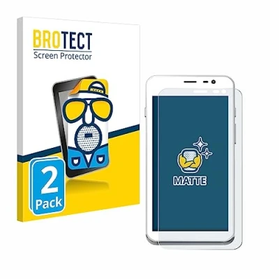 Abbildung von BROTECT Entspiegelungs Schutzfolie für Pax A77 (2 Stück) Matte Displayschutz Folie, Anti Reflex, Fingerprint