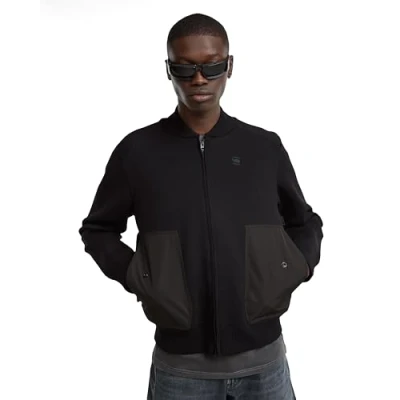 Abbildung von G STAR Bomberjacke, Herren, Größe: Large, Schwarz