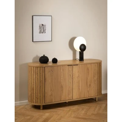 Abbildung von möbelando Sideboard &gt;Colima&lt; in natürlich, MDF 160x80x45cm (BxHxT)