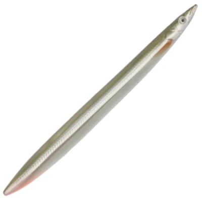 Abbildung von Savage Gear Line Thru Sandeel Meerforellenköder, Farbe:Sandeel, Länge/Gewicht:11cm / 15g