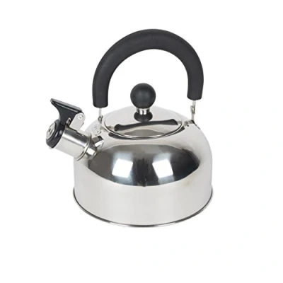 Abbildung von Camping Wasserkocher Trend 1 Flötenkessel Teekessel Edelstahl 1.2 L