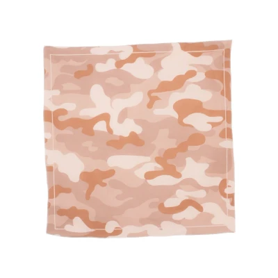 Abbildung von Mstrds Accessoires Bandana camo Tuch, Größe: One Size, Rose