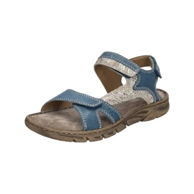 Abbildung von Josef Seibel Trekkingsandale, Damen, Größe: 39, Blau Schuhe