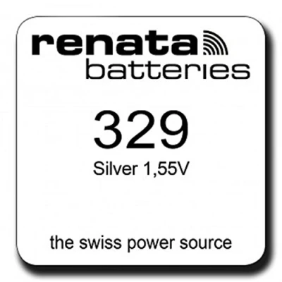 Abbildung von Renata Uhrenbatterie SP 329 ///; SR731SW;1 Pack