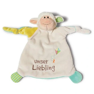 Abbildung von NICI Schmusetuch Lamm Monny ‚Unser Liebling&#039; 25x25cm Schnuffeltuch ab 0+ Monaten Kuscheltuch für Babys &amp; Kleinkinder Baby Kuscheltier / Mädchen Jungen 40044
