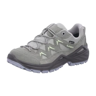Abbildung von Lowa Sirkos EVO GTX Hikingschuh, Damen, Größe: 38, Graphit/eisblau Schuhe