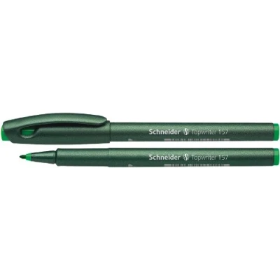 Abbildung von 10 x Schneider Faserschreiber Topwriter 157 grün
