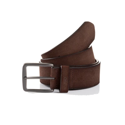 Abbildung von TOM Tailor BART Gürtel, Herren, Größe: 120, Dark brown uni