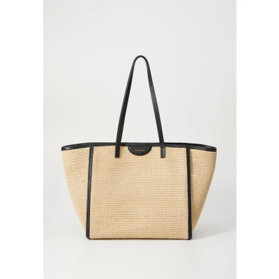 Abbildung von Ted Baker Barni Faux Raffia Large Shopper Bag Black