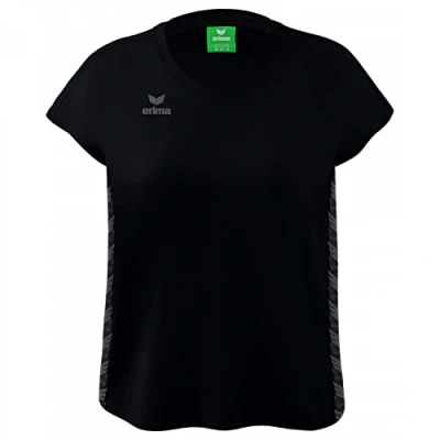 Abbildung von Erima TEAM Essential Sport Tshirt, Damen, Größe: 42, Schwarz