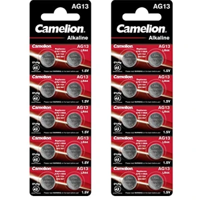 Abbildung von Camelion Alkaline Knopfzelle (AG13/LR44/357, 20 er Blister)