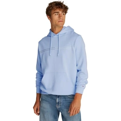Abbildung von Tommy Jeans REG Entry Graphic Sweatshirt, Herren, Größe: 46, Sweet blue