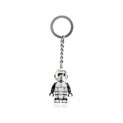 Abbildung von LEGO Star Wars Scout Trooper Minifigur Schlüsselanhänger 854246, weiß, S