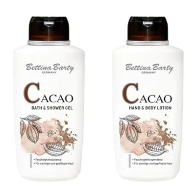 Abbildung von Bettina Barty Cacao Bath &amp; Shower Gel + Hand Body Lotion, je 500 ml