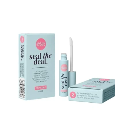 Abbildung von GirlGotLashes Bandwimpern seal the deal Top Coat Versiegelung, Hautverträglich