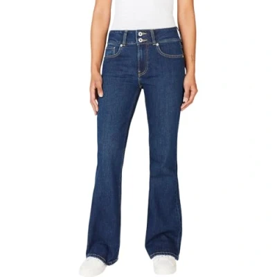 Abbildung von Pepe Jeans Damen Flare Mw Jeans, Blau (Denim ee2), 29 W/30 L