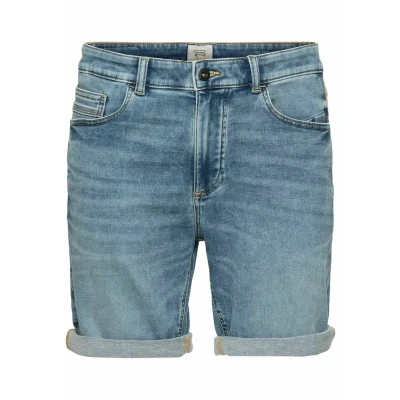 Abbildung von camel active Jeans Shorts blau, Herren, Größe: 46, Blau