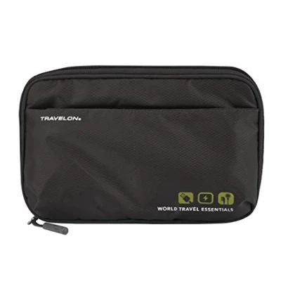 Abbildung von Travelon World Travel Essentials Tech Organizer, schwarz (Schwarz) 43373 500