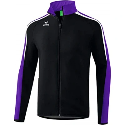Abbildung von ERIMA Kinder Präsentationsjacke Präsentationsjacke, schwarz/violet/weiß, 152, 1011830