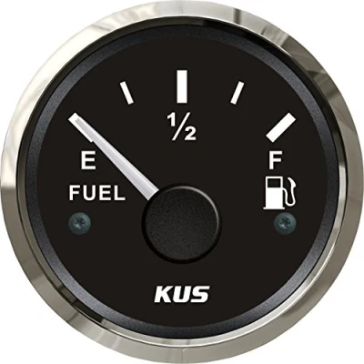 Abbildung von KUS Ölstandsanzeige, 0 190 Ohm, mit Hintergrundbeleuchtung, 12/24 V, 52 mm