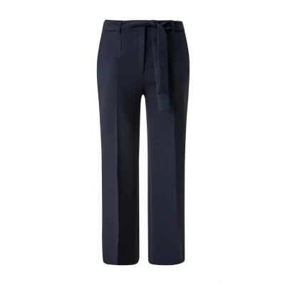 Abbildung von s.Oliver Black Label Regular MIT BÜGELFALTEN Stoffhose, Damen, Größe: 34x32, Dark navy