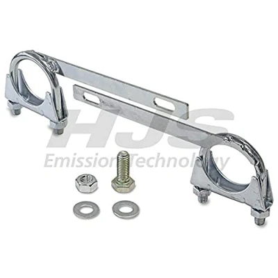 Abbildung von HJS 82 13 4355 Halter, Abgasanlage links, rechts MERCEDES BENZ: E Klasse T modell, Limousine