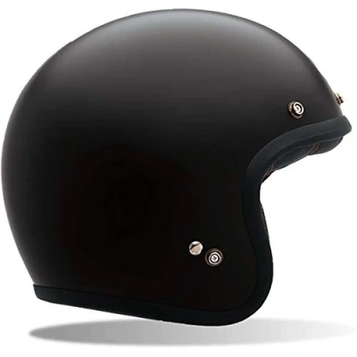 Abbildung von Bell Powersports Custom 500 Motorradhelm, Schwarz (Matte Solid), S