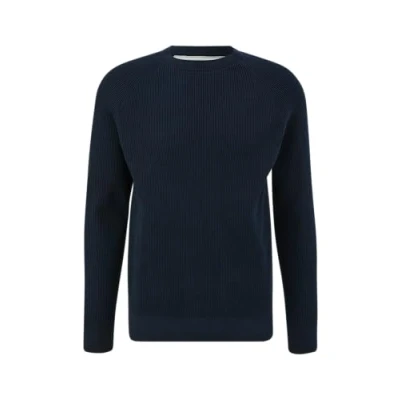 Abbildung von s.Oliver Feinstrickpullover aus Baumwolle Navy 3XL