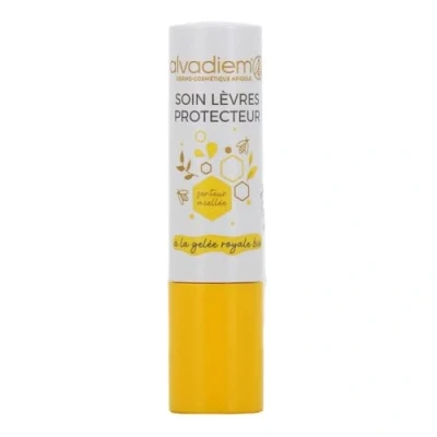 Abbildung von ALVADIEM Feuchtigkeitsspendender Lippenstift mit Bio Gelée Royale trockene Lippen hergestellt in FR