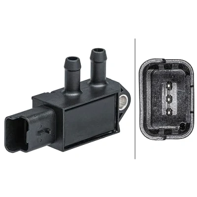 Abbildung von HELLA 6PP 009 403 431 Sensor, Abgasdruck MERCEDES BENZ: C Klasse T modell, Citan Kastenwagen, Vito NISSAN: NV200 / Evalia Bus, Qashqai 2