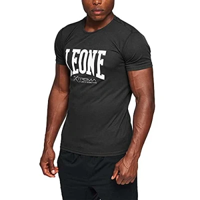 Abbildung von LEONE 1947, Logo T Shirt, Mann, Schwarz, S, ABX106
