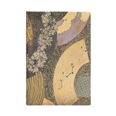 Abbildung von Paperblanks Ougi Japanese Lacquer Boxes Mini Lined Elastic Band Closure 85 Gsm