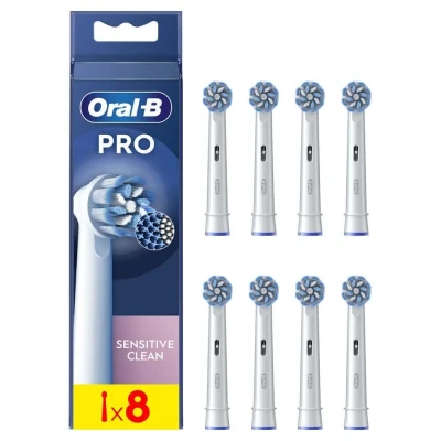 Abbildung von Oral B Pro Sensitive Clean Aufsteckbürsten für elektrische Zahnbürste, 8 Stück