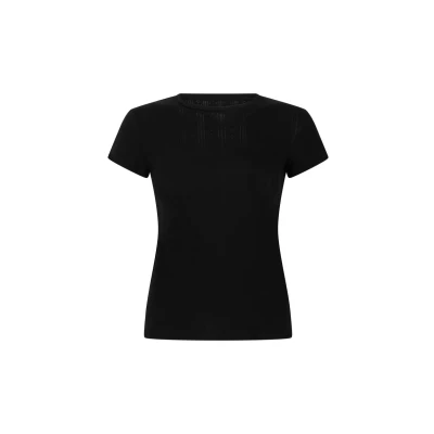 Abbildung von Hunkemöller Pointelle Top Schwarz