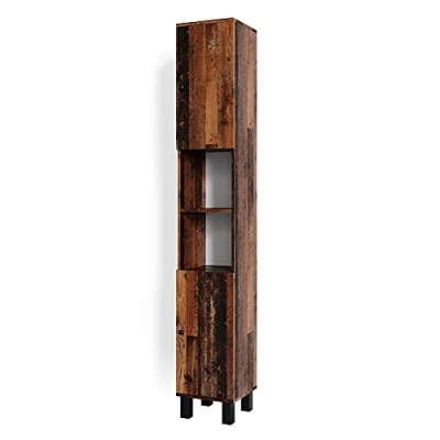 Abbildung von Vicco Hochschrank Fynn, Eiche rustikal, 30 x 190 cm
