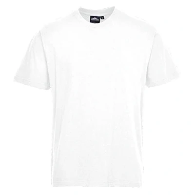 Abbildung von Portwest Premium T Shirt Turin, Größe: L, Farbe: Weiß, B195WHRL