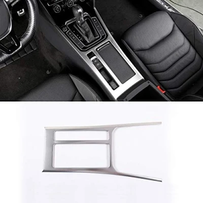 Abbildung von HIGH FLYING für Arteon 2017 2021 / Passat B8 2015 Mittelkonsole Getränkehalter Interieurleisten 1 Stück Edelstahl (Silber)